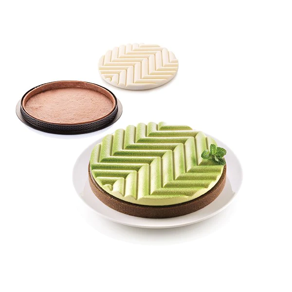 Moule 3D Kit Tarte Graphique Silikomart