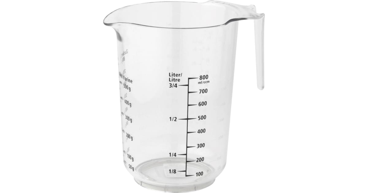 FACKELMANN Messbecher bedruckt 1,0 Liter