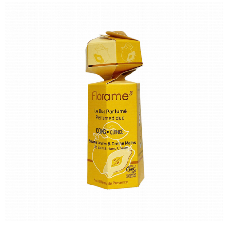 Coffret duo lèvres & mains Coing