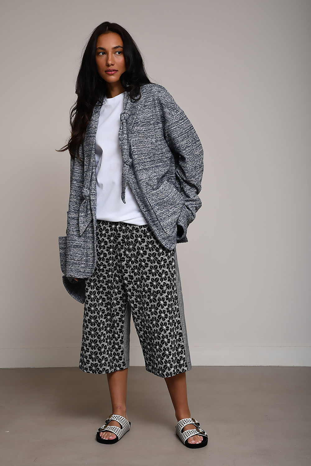 Camille melange blazer