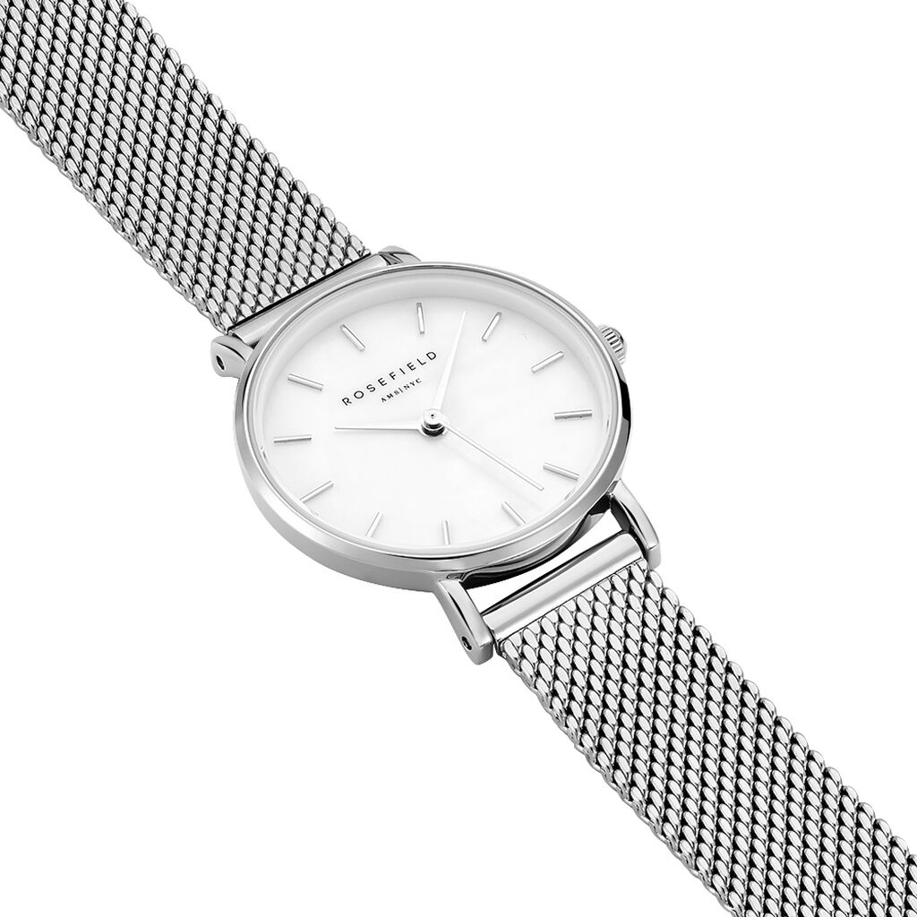 Montre Rosefield The Small Edit Blanc