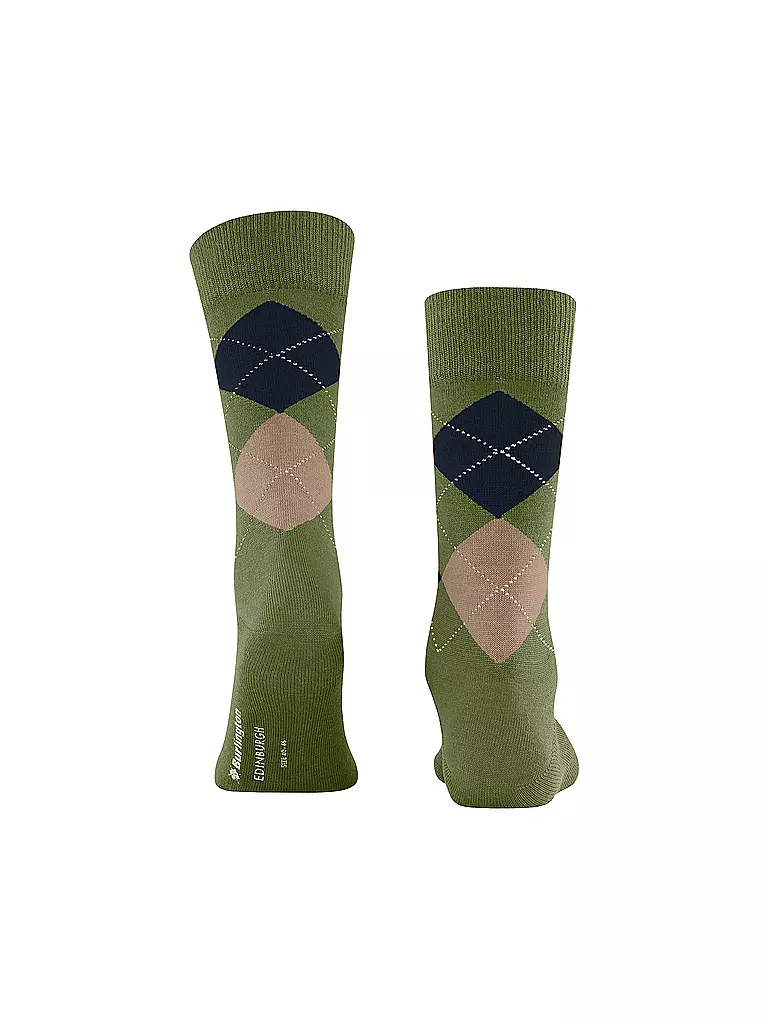 BURLINGTON Herren Socken EDINBURGH cactus olive