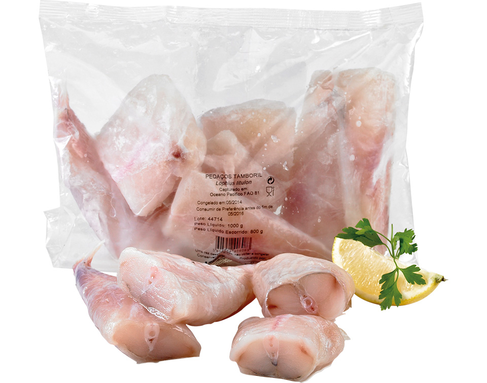 PEDAÇOS DE TAMBORIL CONGELADO 700G