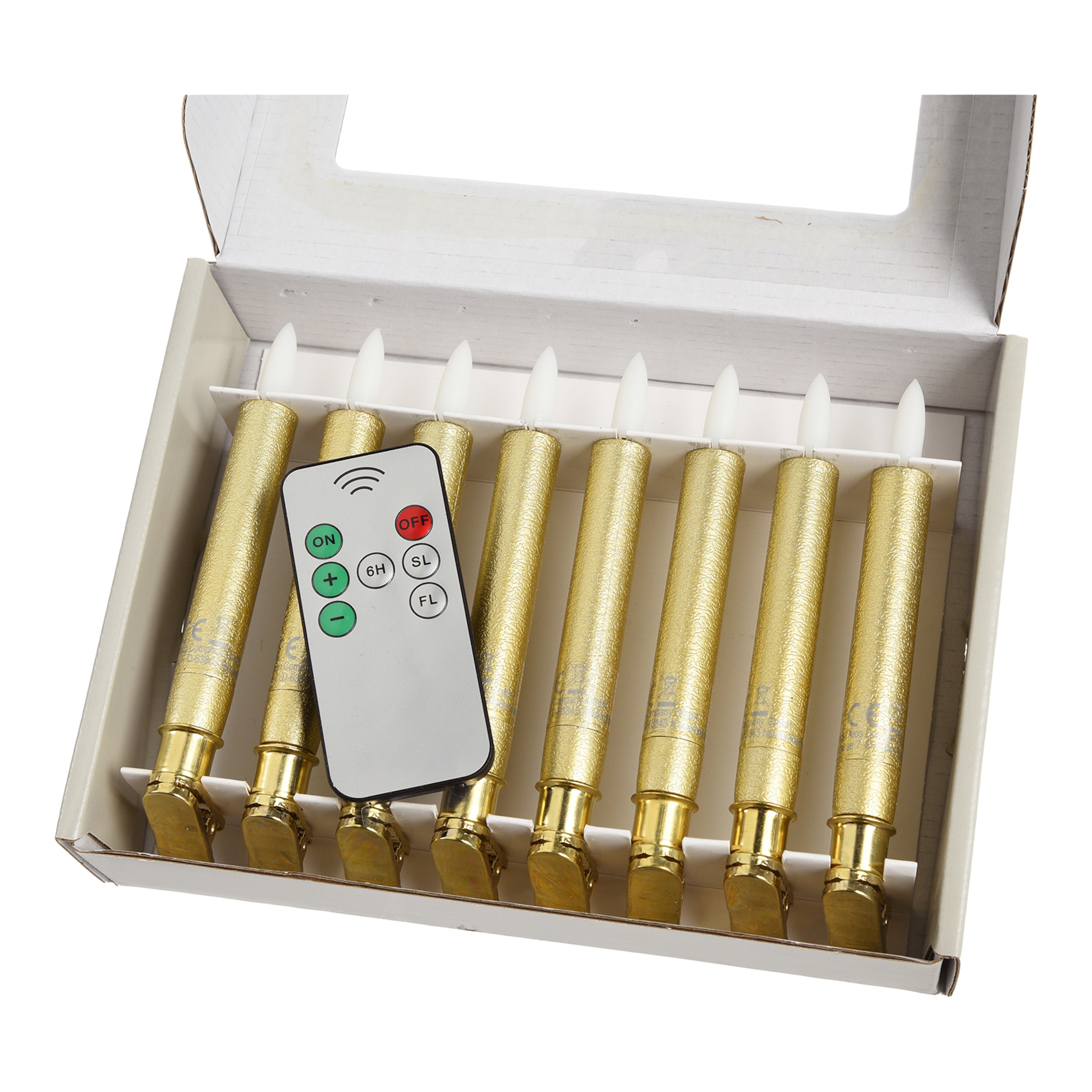 gold, 9-teilig