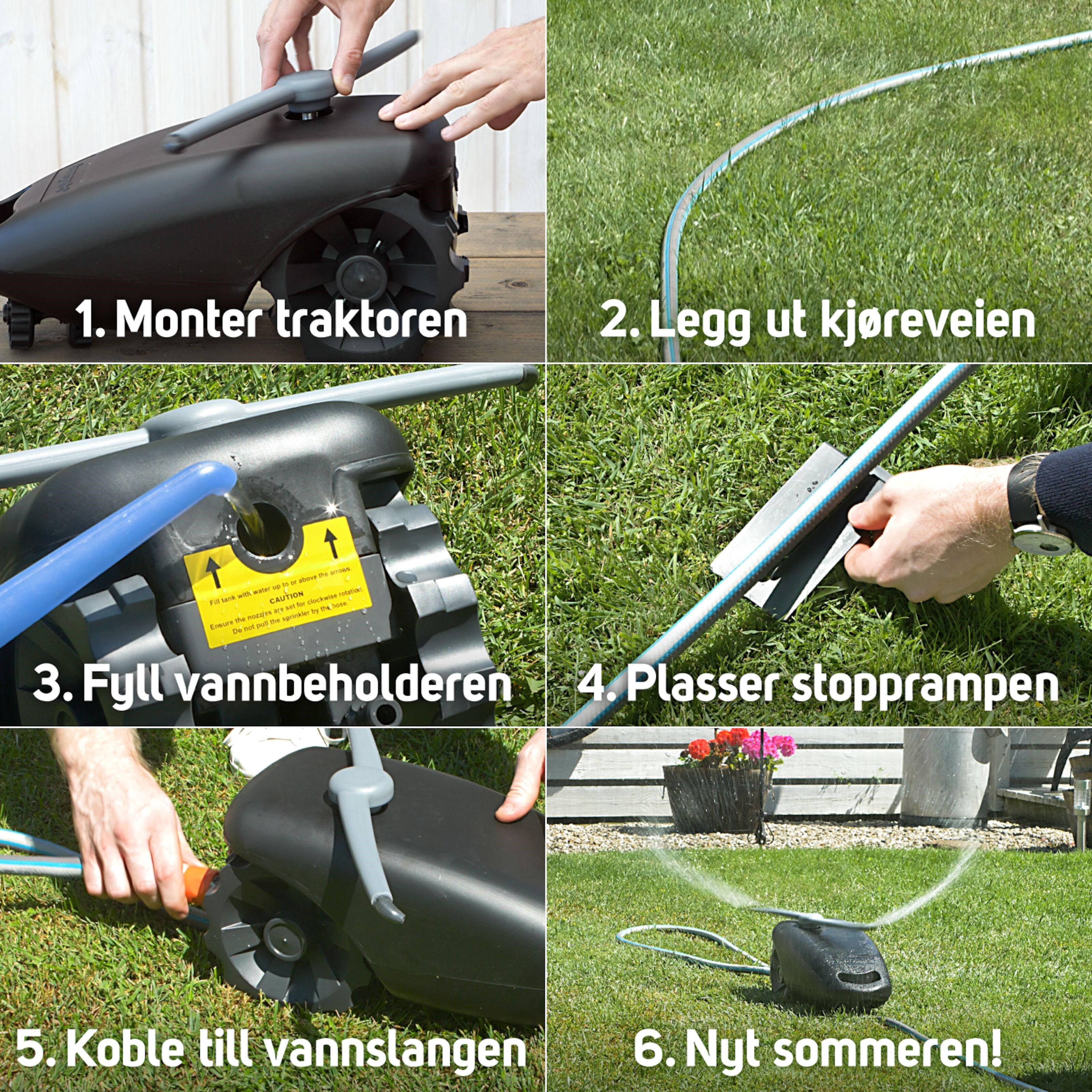 Luxorparts Vanningstraktor
