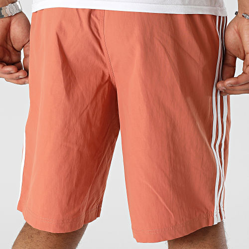 Short Jogging A Bandes HK7388 Orange