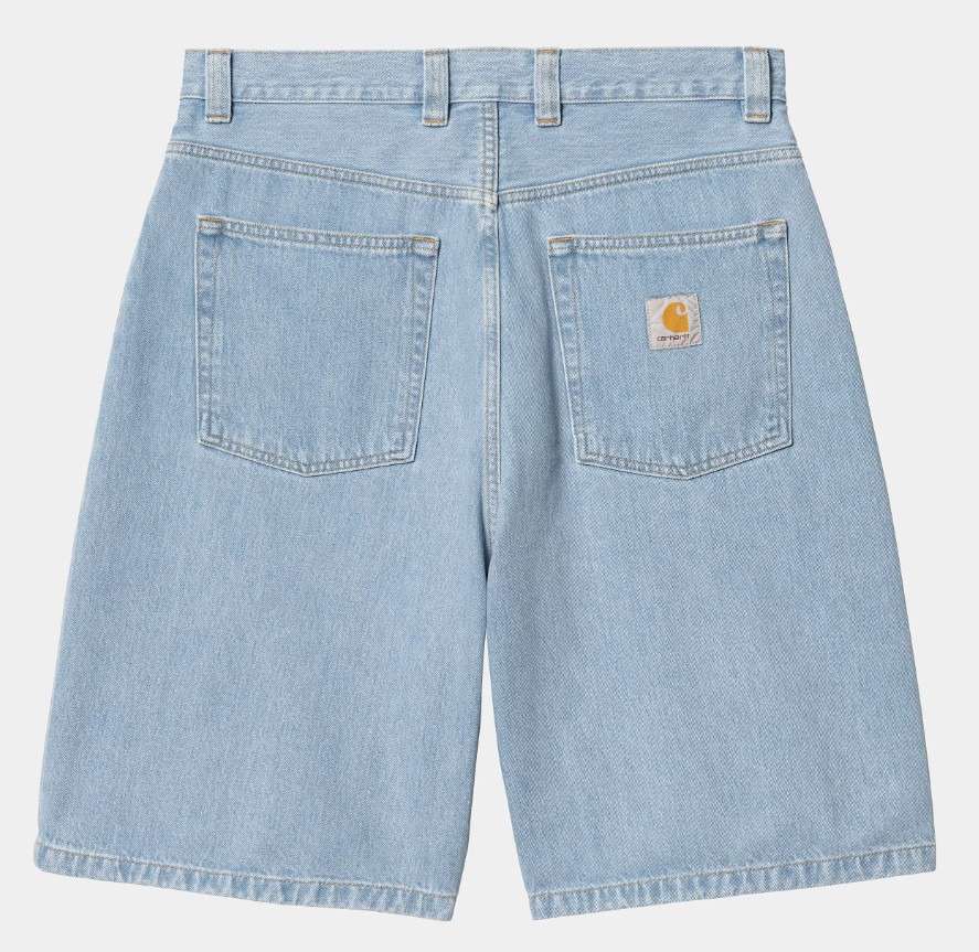 Carhartt WIP Brandon Short Black Stone Washed