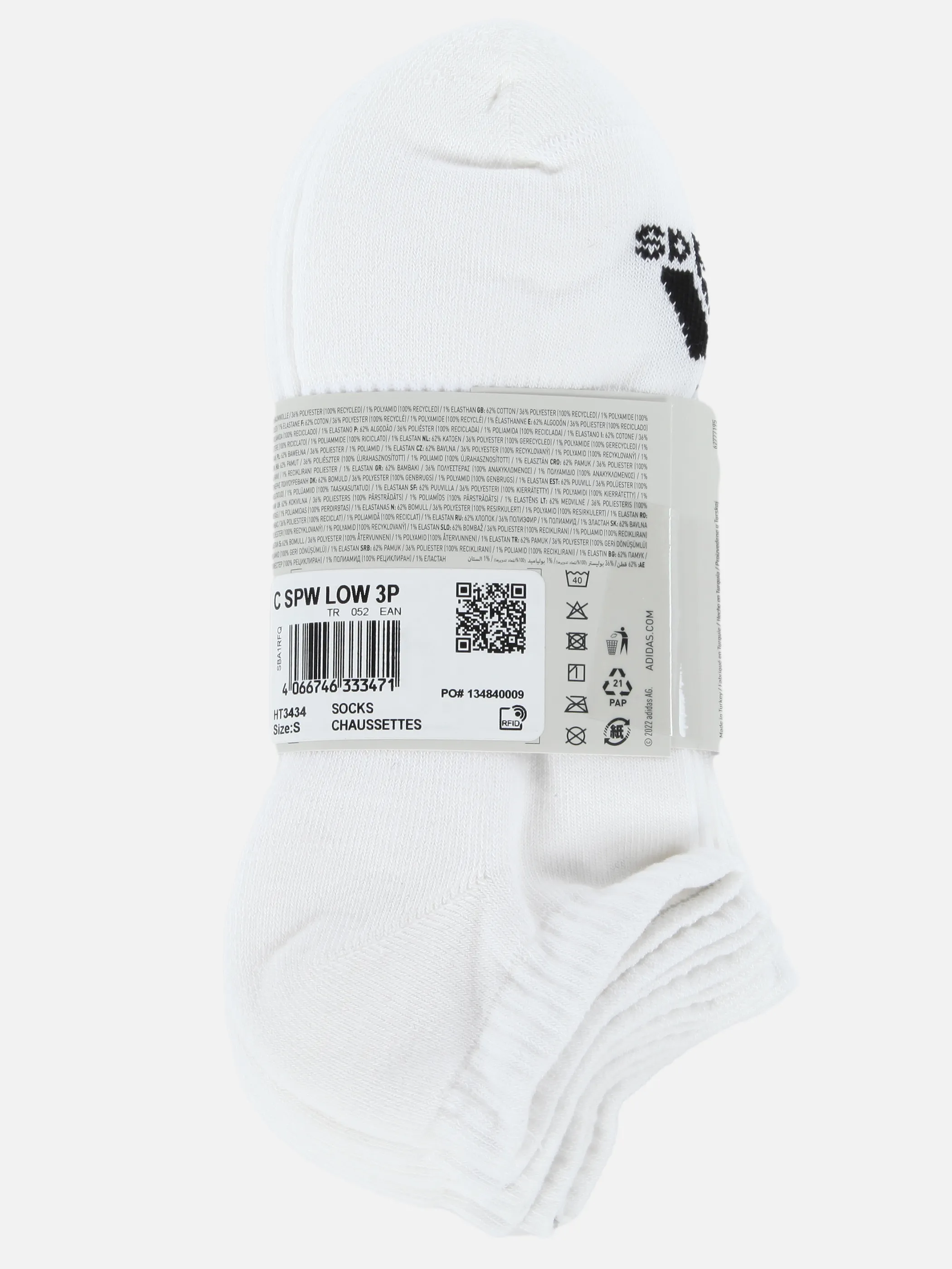 Unisex Sneakersocken im 3er Pack
