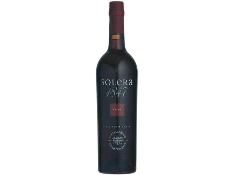 Gonzalez Byass Sherrys GB Solera 1847 Cream Sherry 0.75 l Süsser Sherry aus amerikanischen Eichenholzfässern