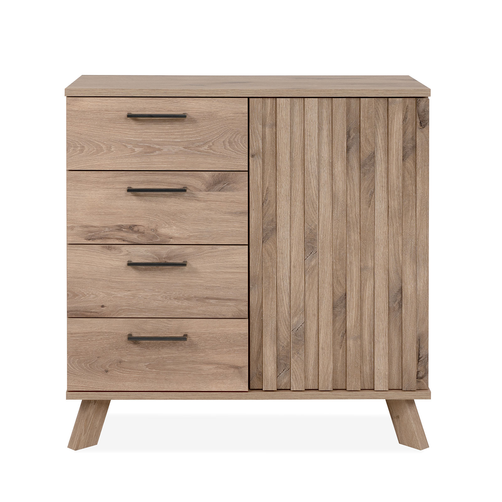 Kommode WELLINGTON - Schwedeneiche - 84,5 cm breit