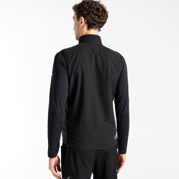 Softshell randonnée DARE 2B LATTITUDINAL II VEST BLACK/EBONY