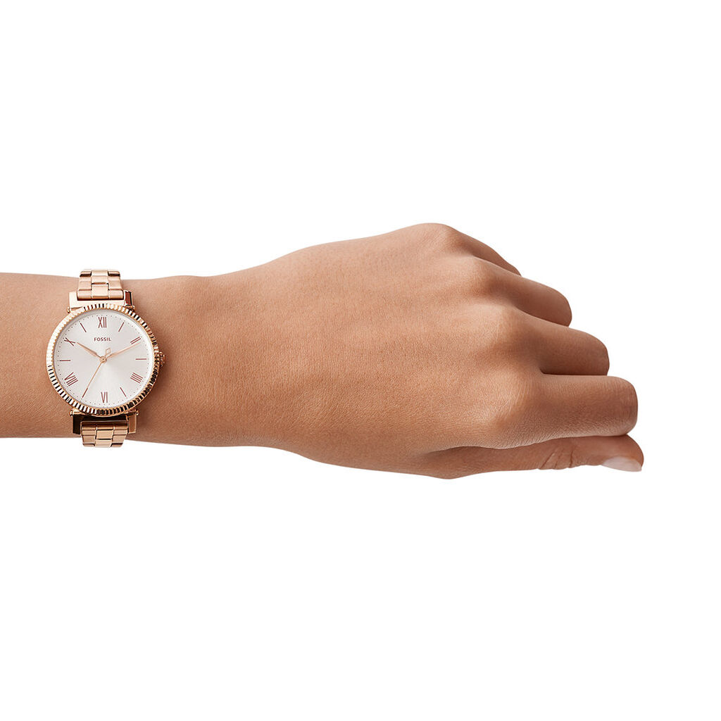 Montre Fossil Daisy 3 Hand Argenté