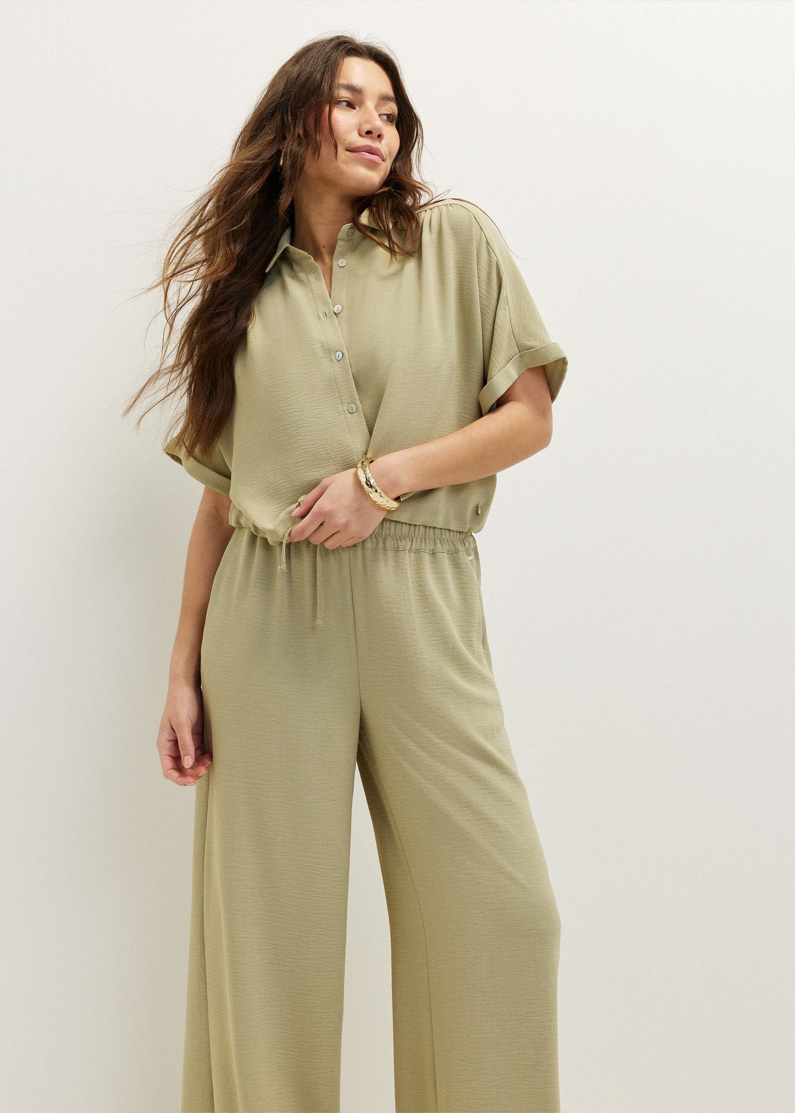 Blouse met koord