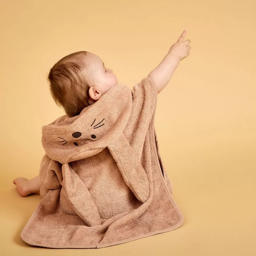 nuuroo Badeponcho Adelin Rose Rabbit