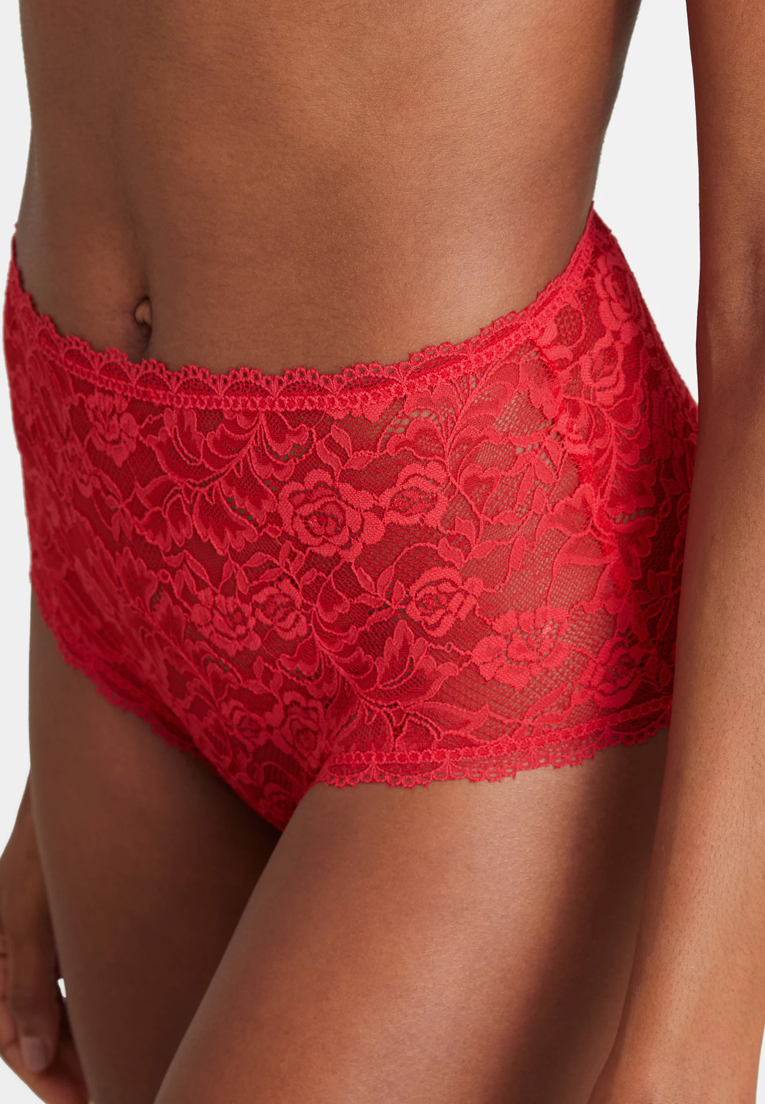 ROSESSENCE - Culotte taille haute | Rouge