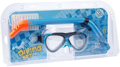 Waimea Dykkemaske Med Snorkel, Blå