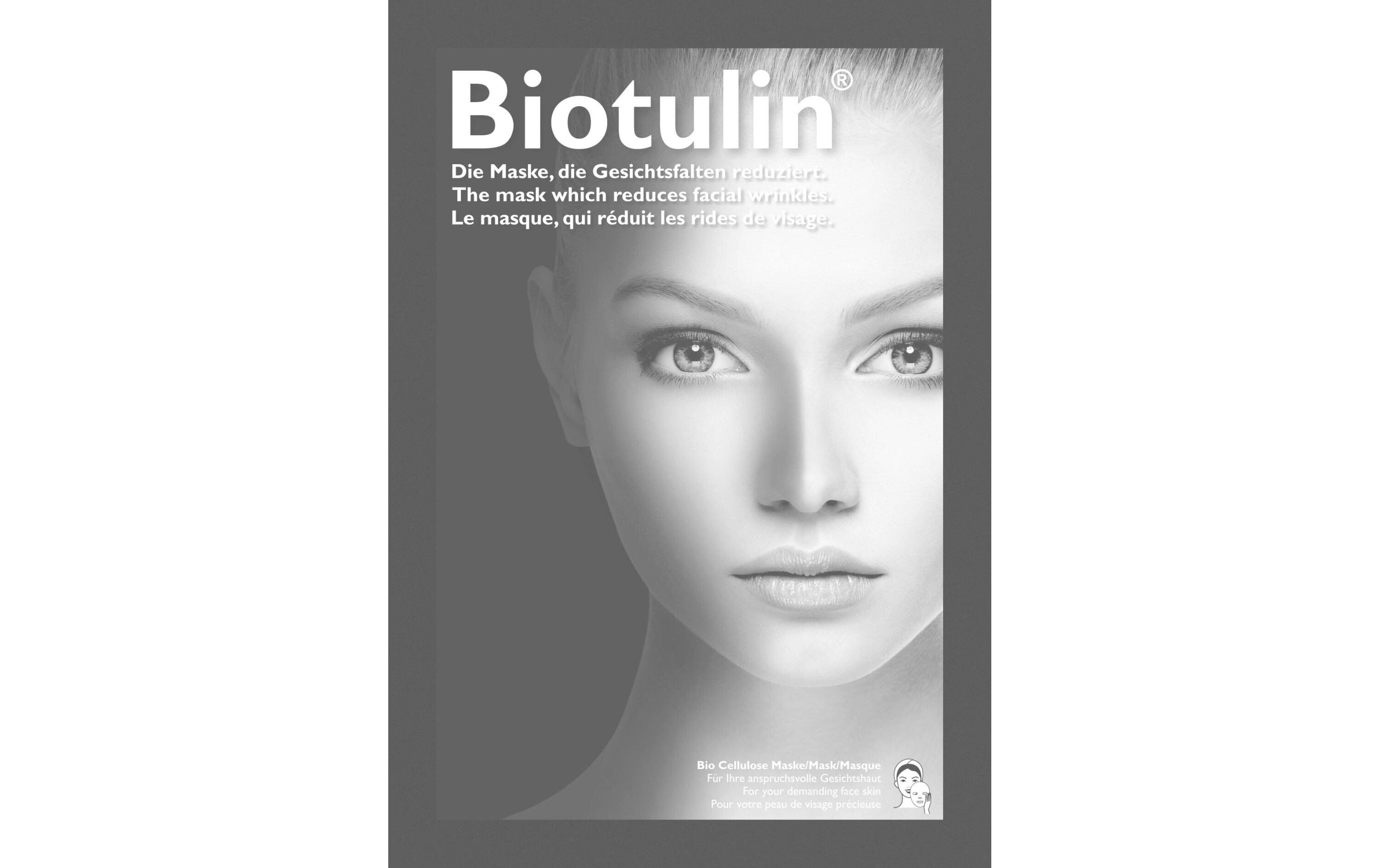 Gesichtsmaske Bio Cellulose 1 x 8 mlCremen statt spritzen