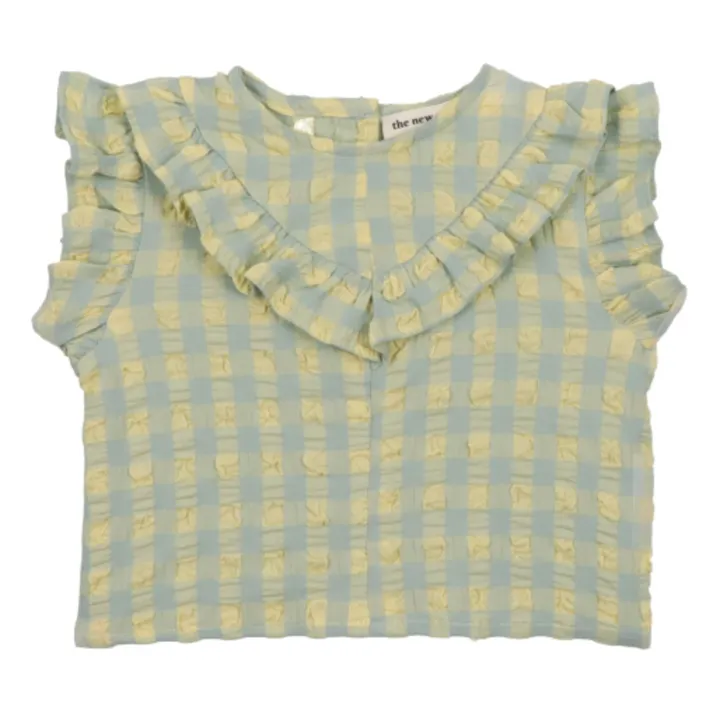 the new society Blouse Canyon Vichy Baby | Jaune