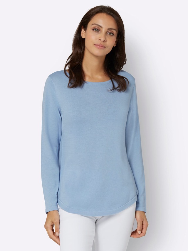 Inspirationen Rundhalspullover »Pullover«