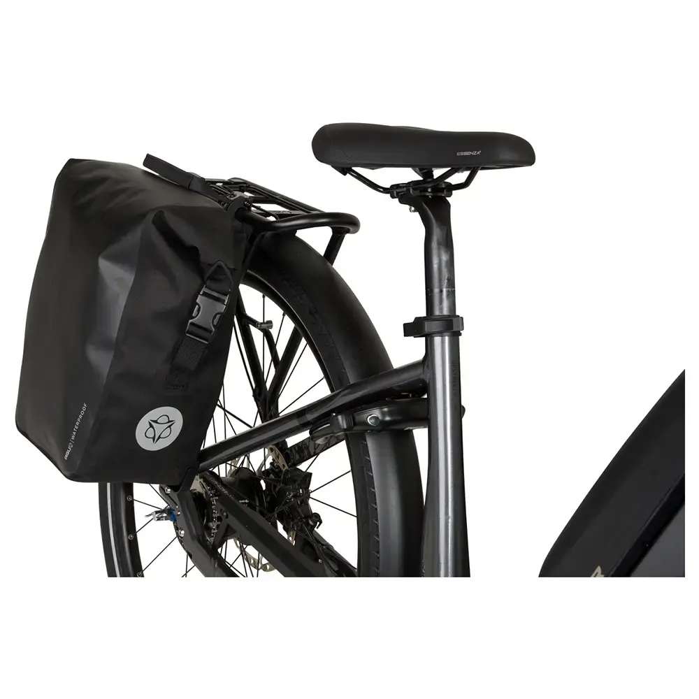AGU Clean Single Shelter Click'nGo Medium 17L Fietstas Zwart