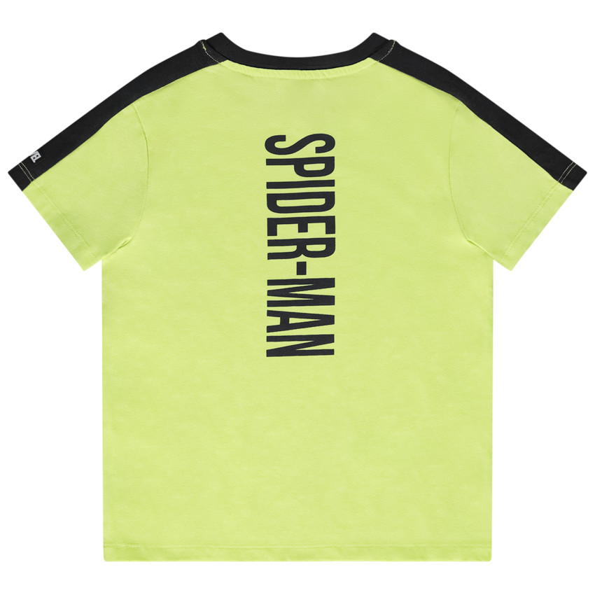 T-shirt manches courtes print Spider-Man Marvel pour garçon