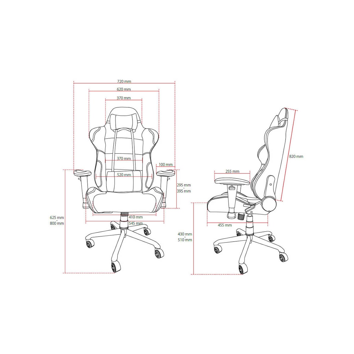 Arozzi Torretta gamingstol (sort)
