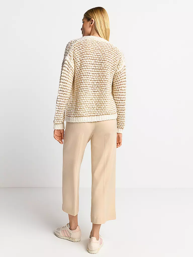 RICH & ROYAL Strickjacke creme