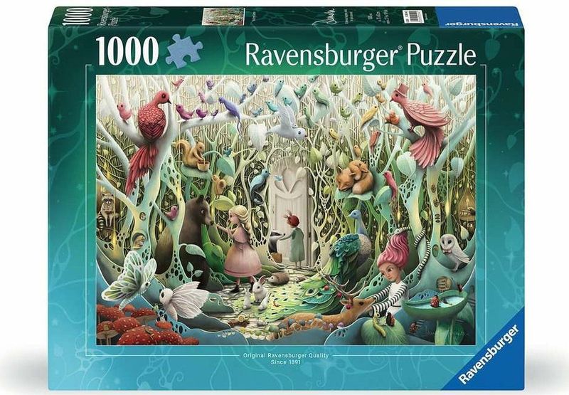 Ravensburger - De Geheime Tuin - Puzzel - 1000 Stukjes - Karton