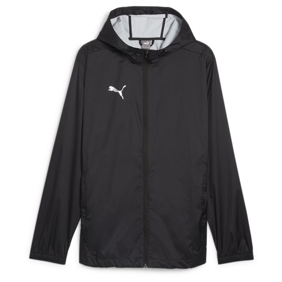 PUMA Veste teamFINAL All Weather - Noir/Argenté