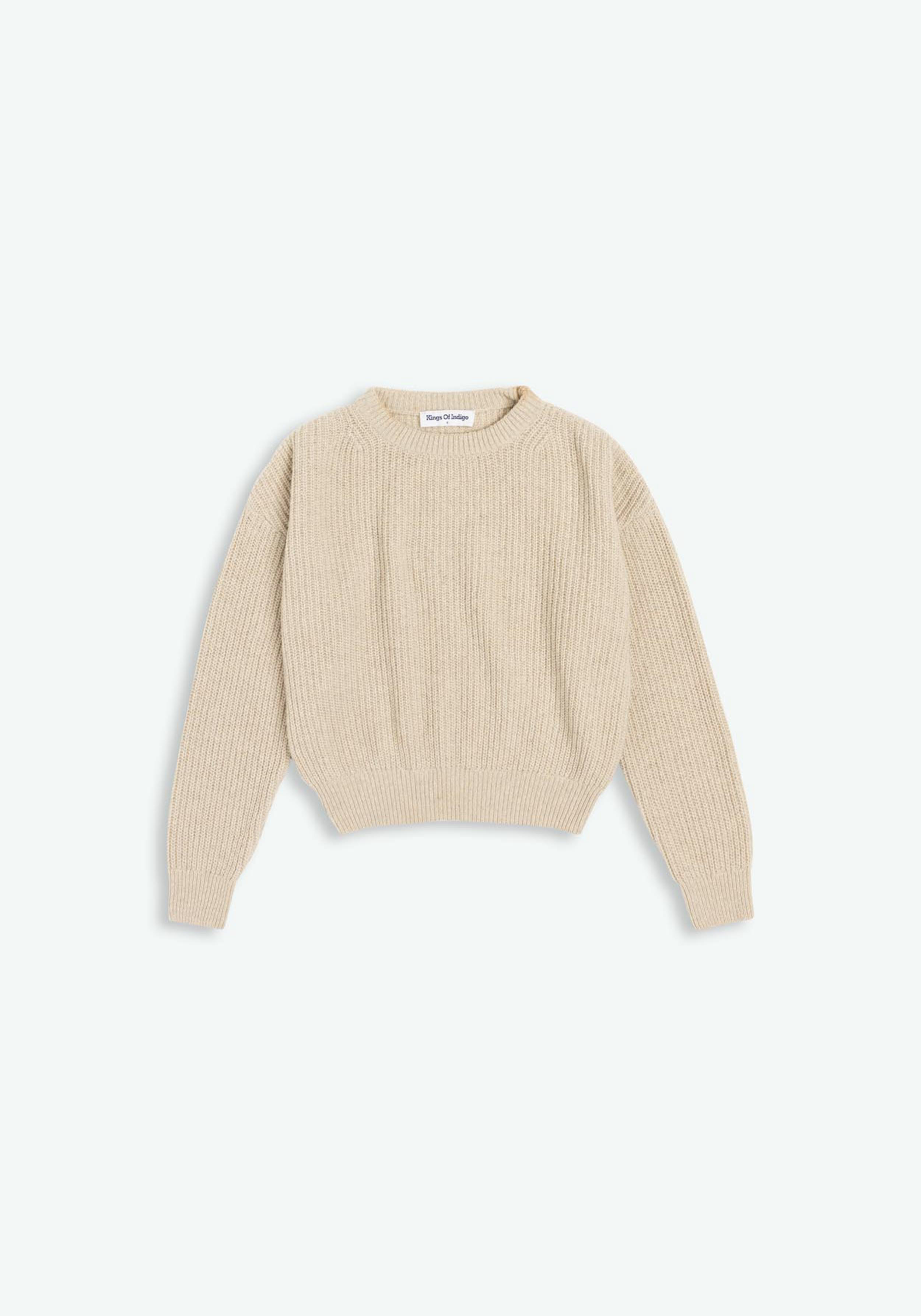 Kings Of Indigo Strickpullover Silvia Fog