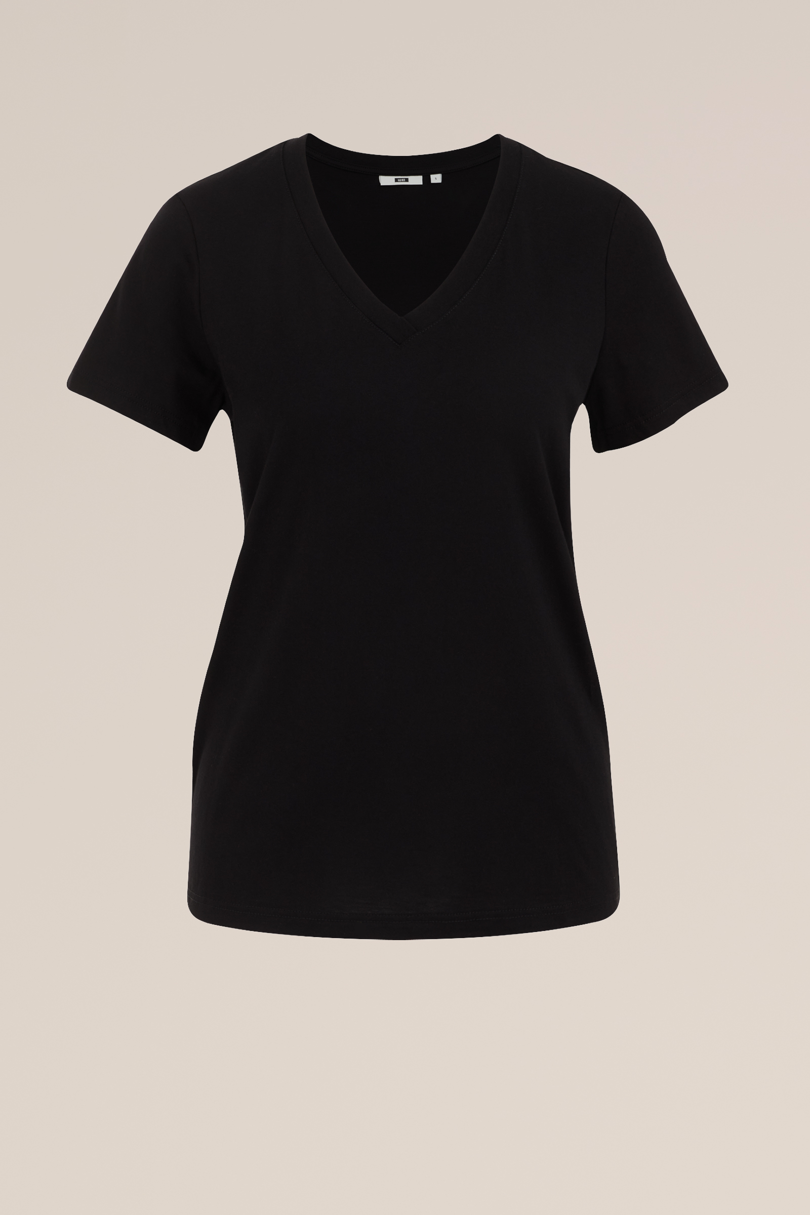 T-shirt WE Fashion Zwart