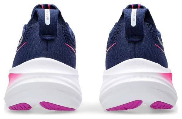 Chaussures Running Asics Gel-Nimbus 26 Bleu/Rose Femme