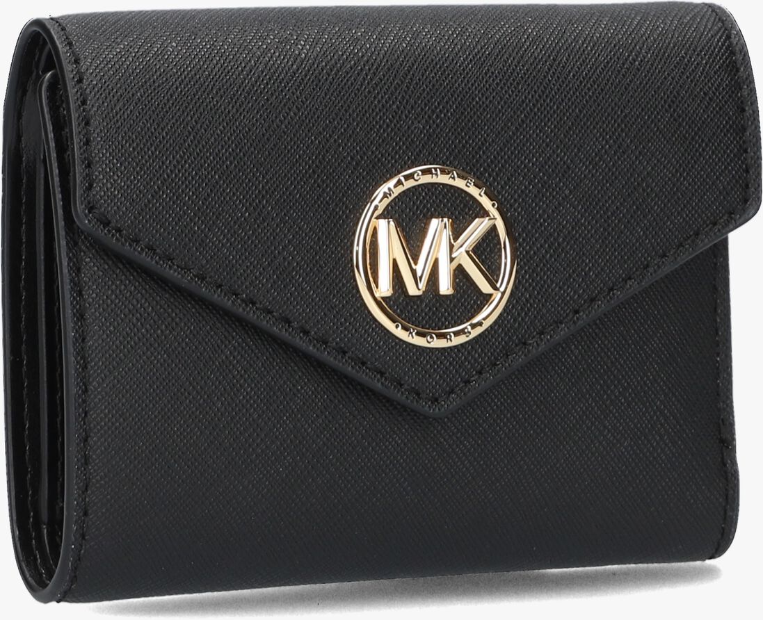MICHAEL KORS zwarte michael kors portemonnee md env trifold