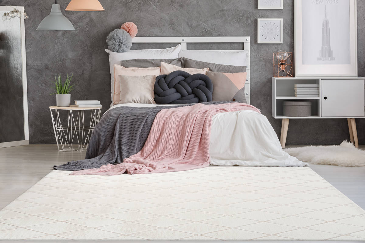 Teppich VIVICA 200 - weiß-creme - 160x230 cm