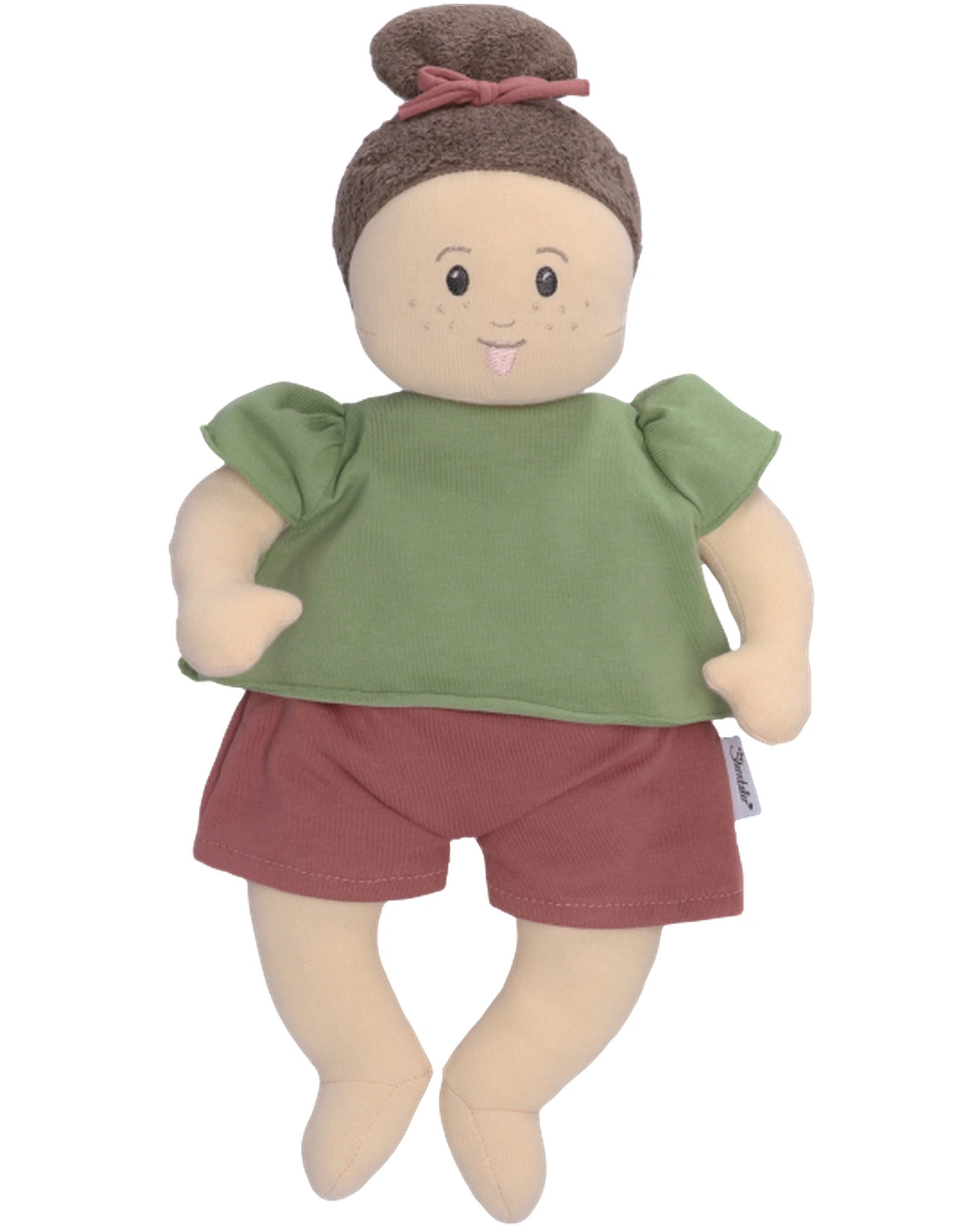 Spielpuppe NORA (36,5cm) in grün