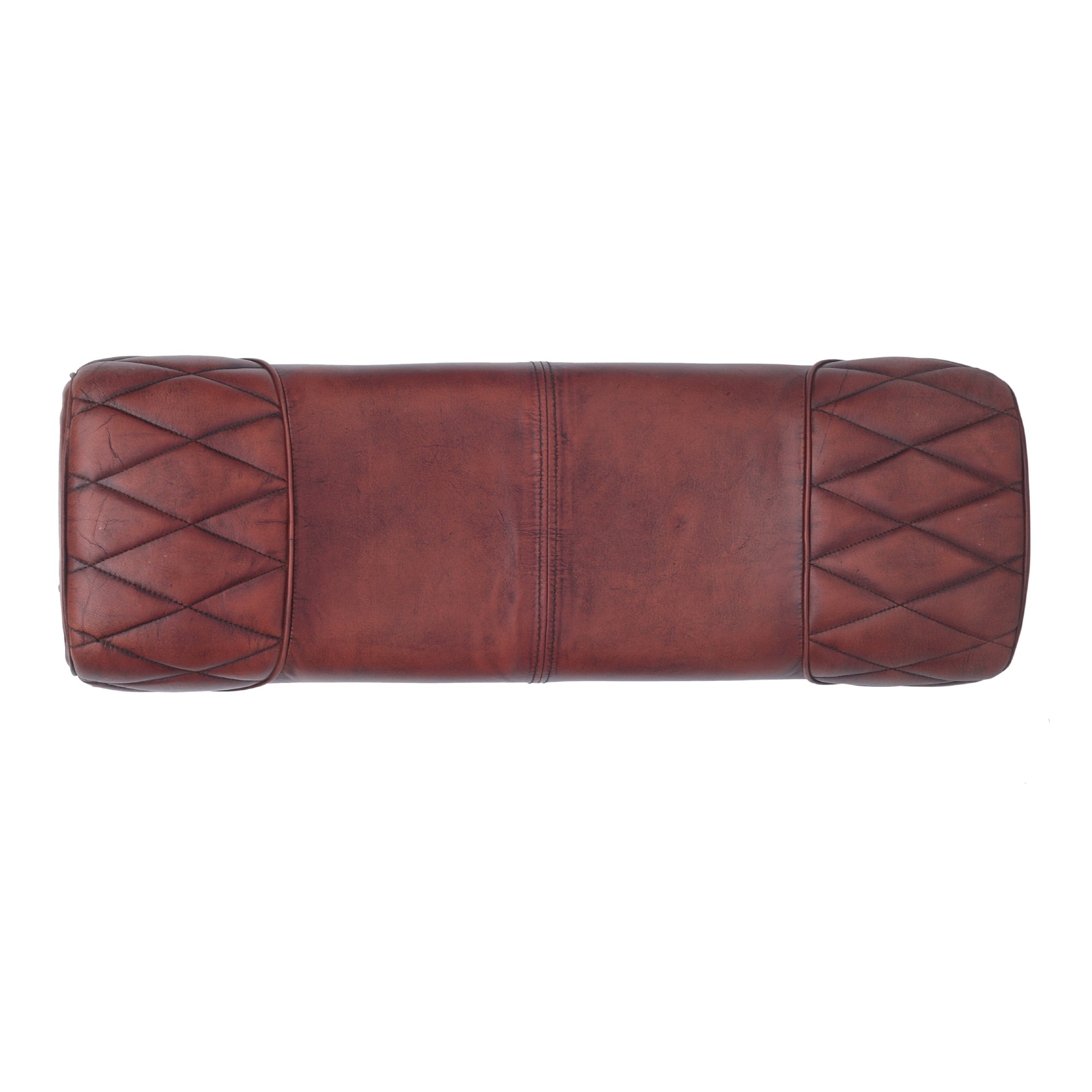 Sitzbock 'Clark', braun, B 83 cm, H 51 cm, T 29 cm von fischer's lagerhaus