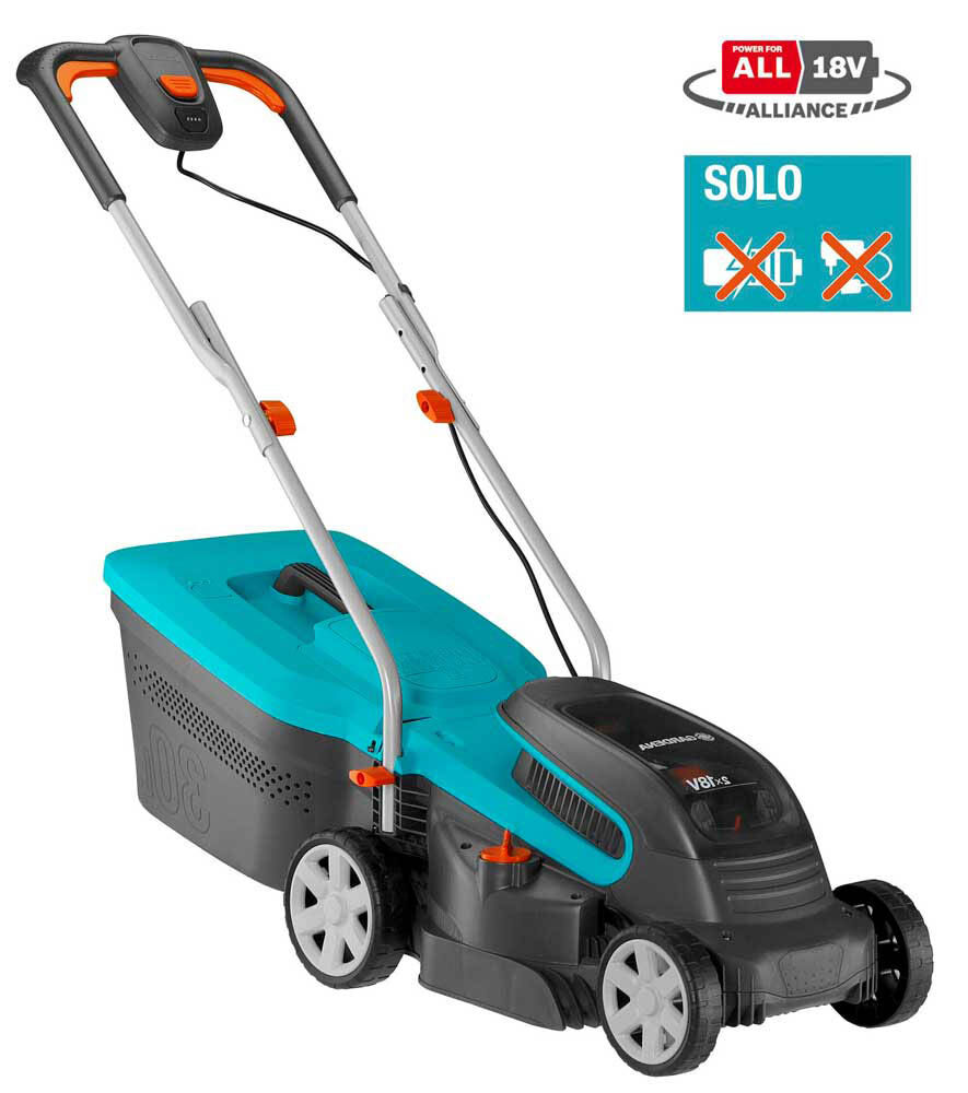 Gardena PowerMax 32/36V P4A solo - Accu grasmaaier excl accu en lader - 200 m2