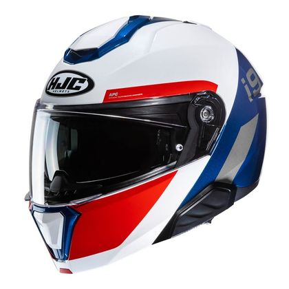 Casque Hjc i91 - BINA - Rouge / Bleu