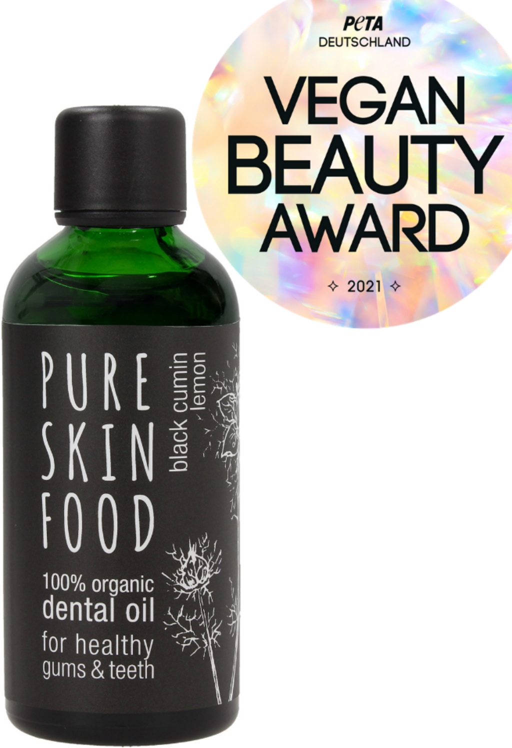 PURE SKIN FOOD  Organic Dental Oil, 100 ml