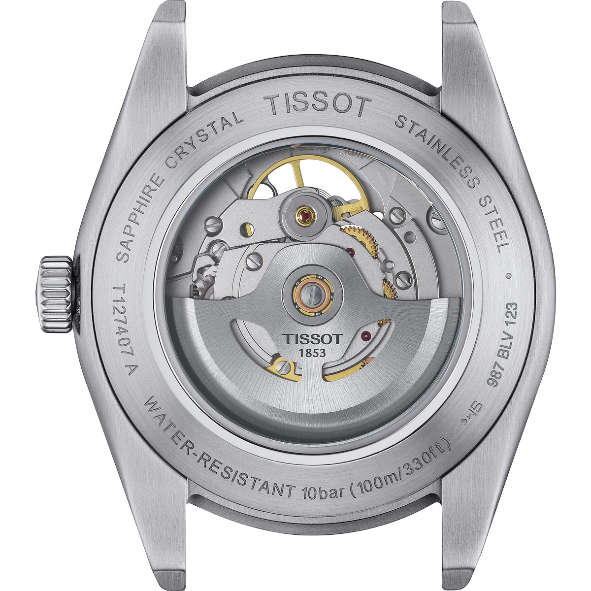 Montre Tissot Gentleman Powermatic homme automatique acier