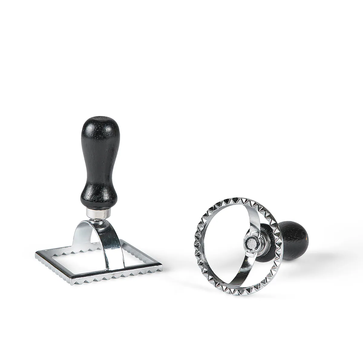HOLM Ravioli Stamp 2 pcs. Black/Metal