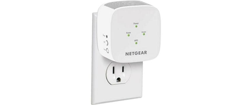 WLAN-Mesh-Repeater EX6110Dual-Band WiFi Range Extender, 1,2 Gbps, Wandstecker, interne Antenne