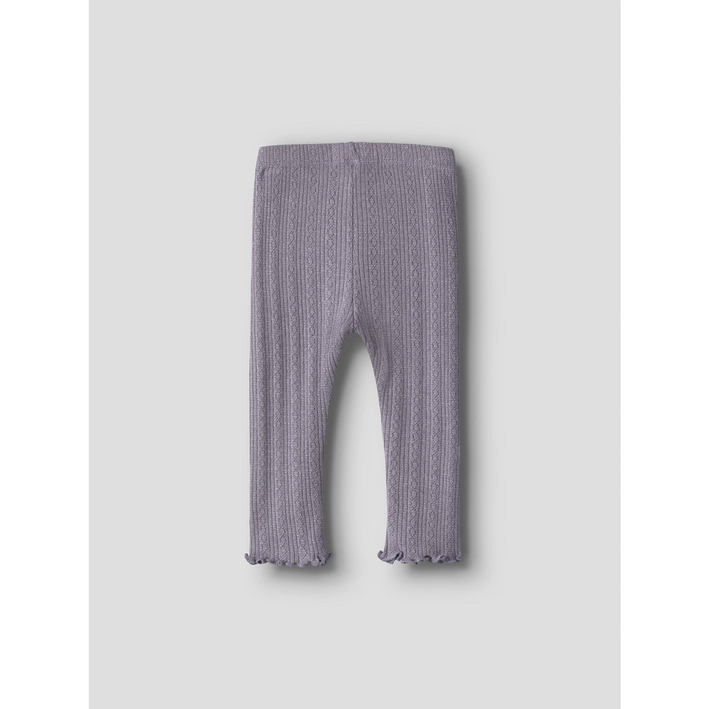 Køb Name It Lavender Gray Melange Nbfblitta Leggings