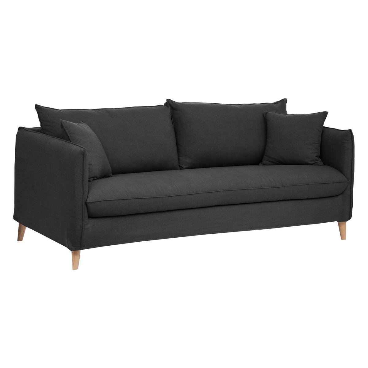 CANAPE 3 PLACES BOLERO ARDOISE