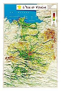 GEORELIEF - GEORELIEF D35 ILLE ET VILAINE 31X21