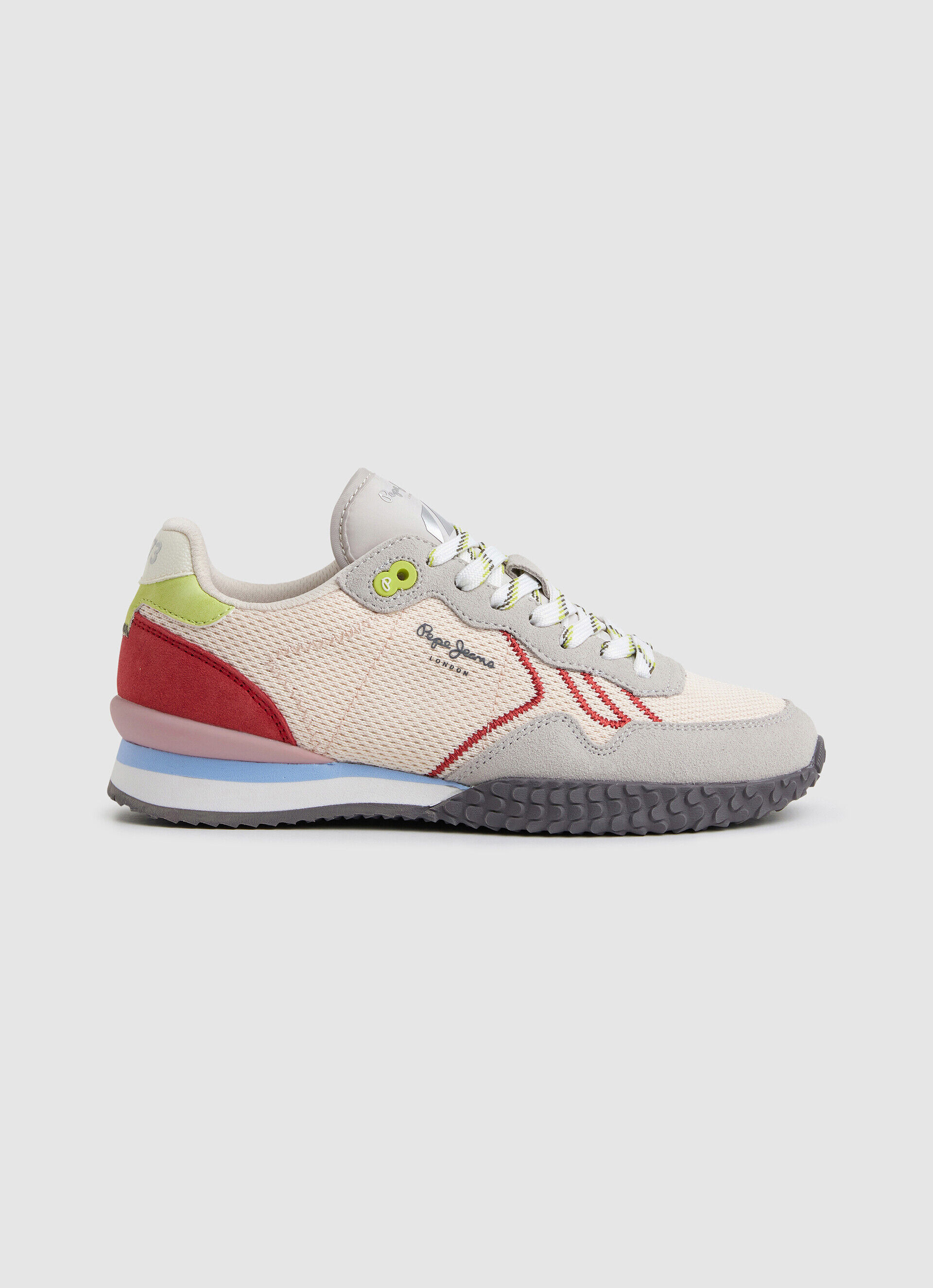 Tênis de corrida Holland Mesh - rosa claro