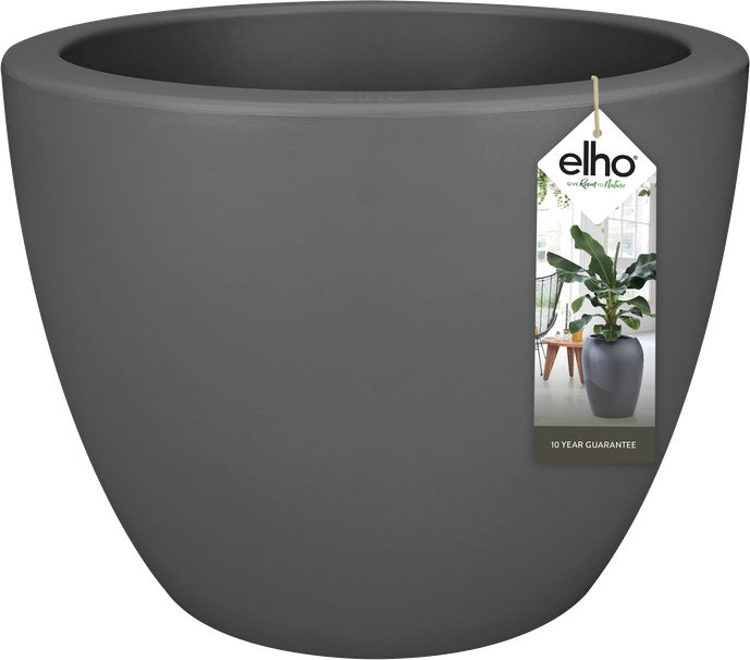 Elho bloempot Pure antraciet D 39 H 30,5 cm