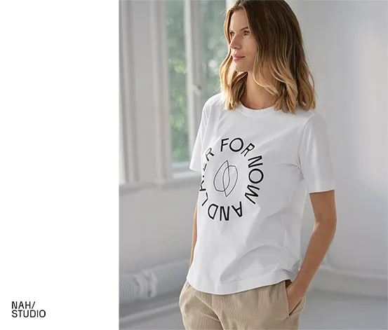 NAH/STUDIO T-Shirt | Bio-Baumwolle