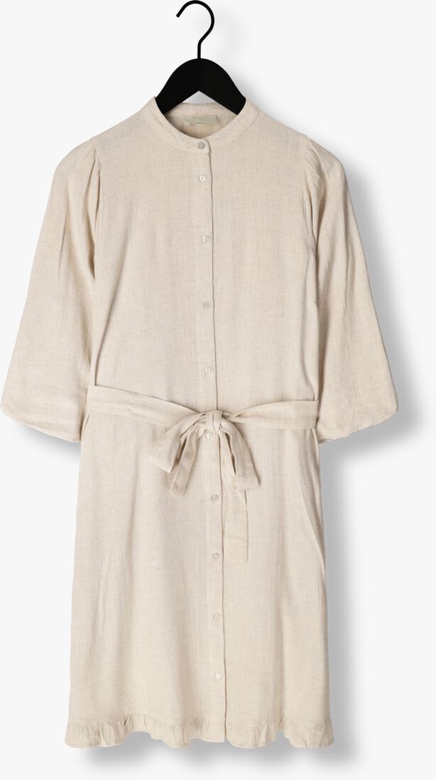 NOTRE-V beige notre-v mini jurk nv-duno