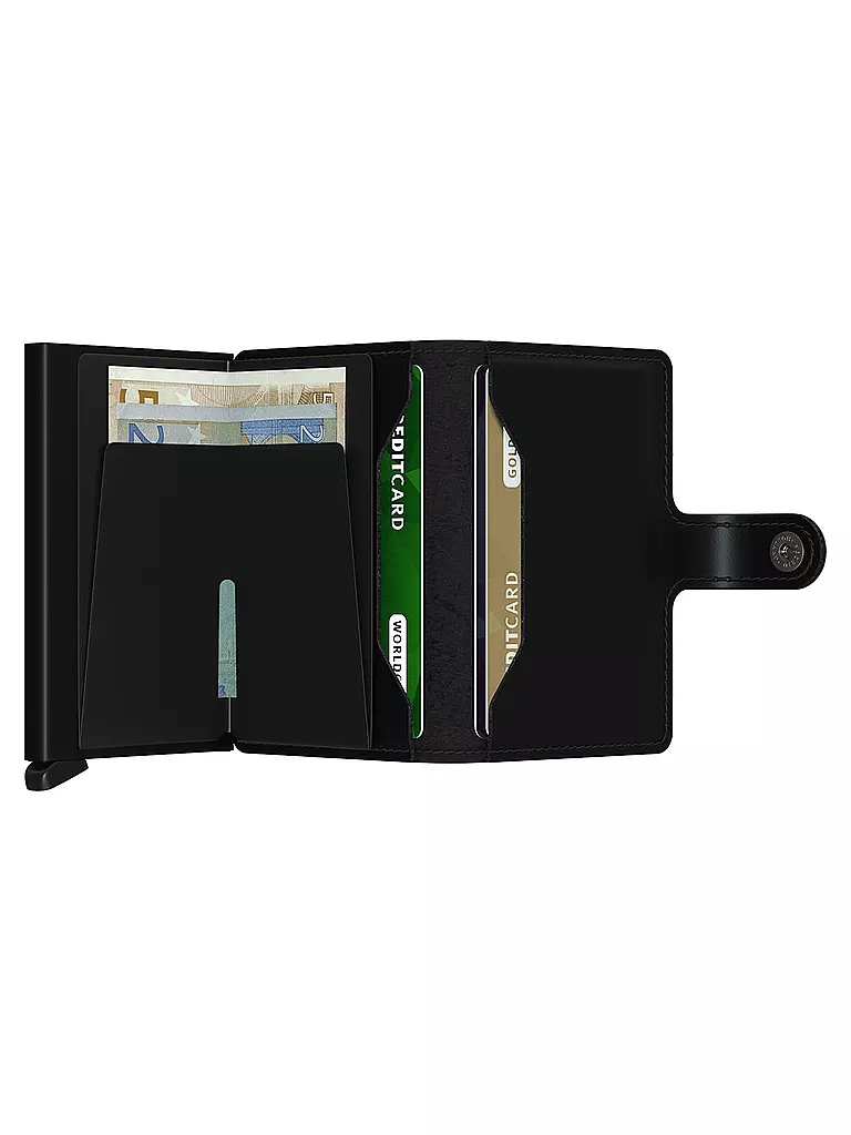 SECRID Geldbörse - Miniwallet Matte Mini Black schwarz